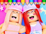 Hra Omaľovánka: Roblox Bestie  online