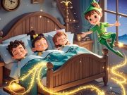 Hra Nájdite rozdiely: Peter Pan online Hra Nájdite rozdiely: Peter Pan online