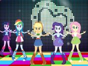 Hra Moje malé poníky Girls z Equestria: Autumn Dance Evening online