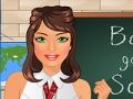 Hra Barbie ide do školy  online