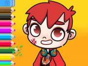 Hra Vyfarbenie knihy: Avatar World Schoolboy online