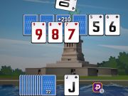 Hra Slávnostné solitaire tri vrcholy online