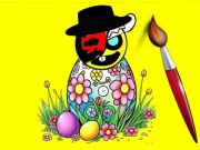 Hra SPRUNKS: Veľkonočné sfarbenie online