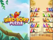 Hra Puzzle triedenie vtákov online