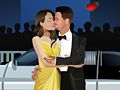 Hra Angelina a Brad bozkávanie  online