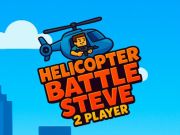 Hra Hráči vrtuľníka bitky Steve 2 hráči online
