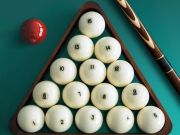 Hra Billiard 3D: Ruská pyramída online
