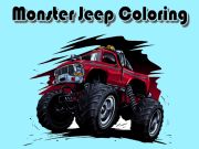Hra Sfarbenie Jeep Monster online