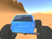 Hra Monsters Trucks: Polícia proti banditom online