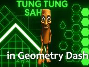 Hra Tung Tung Sahur v pomlčke geometrie online
