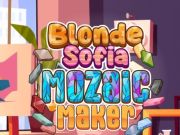 Hra Blondínka Sofia: tvorca mozaiky online
