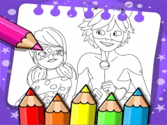 Hra Miraculous Ladybug Coloring Book online