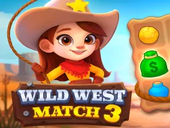 Hra Wild West Match 3 online