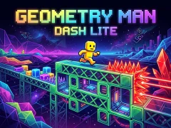 Hra Geometry Man Dash Lite online