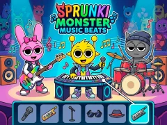 Hra Sprunki Monster Music Beats online