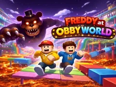 Hra Freddy at Obby World online