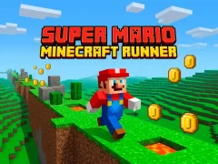 Hra Super Mario MineCraft Runner online