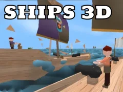 Hra Ships 3D IO online