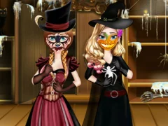 Hra Sisters Halloween Preparations online