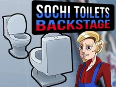 Hra Sochi Toilets : Backstage online