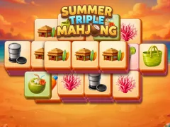 Hra Summer Triple Mahjong online