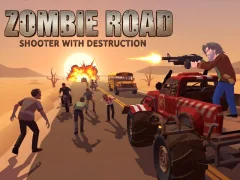 Hra Zombie Road: Shooter with Destruction online