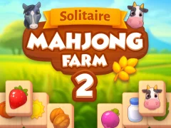 Hra Solitaire Mahjong Farm 2 online