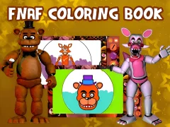 Hra FNAF Coloring Book online