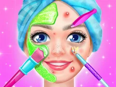 Hra DIY Makeup Salon Spa Makeover Studio online