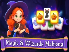 Hra Magic and Wizards Mahjong online