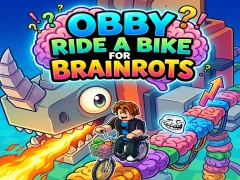 Hra Obby Ride a Bike For Brainrots online