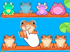 Hra Sorting frogs online