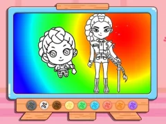 Hra Coloring Book: Kpop Rumi online