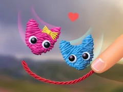 Hra Love Cats Rope online