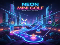 Hra Neon Mini Golf online
