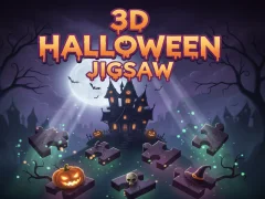 Hra 3D Halloween Jigsaw online