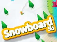 Hra Snowboard and skis online