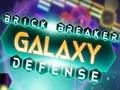 Hra Brick Breaker Galaxy Defense online