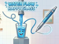 Hra Water Flow Happy Glass online