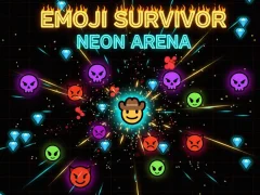 Hra Emoji Survivor - Neon Arena online