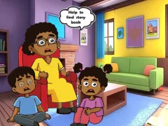 Hra Kids Ready To Granny Story online