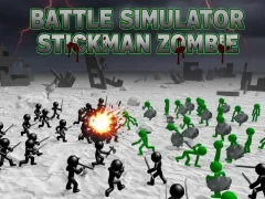 Hra Battle Simulator Stickman Zombie online