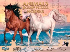 Hra Animals Jigsaw Puzzle Horses online