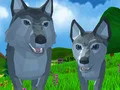 Hra Wolf simulator wild animals online
