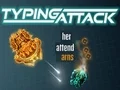 Hra Typing Attack online