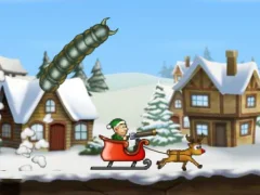Hra Effing Worms Xmas online