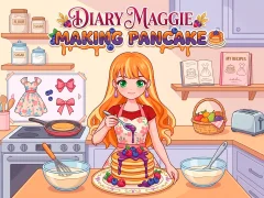 Hra Diary Maggie Making Pancake online