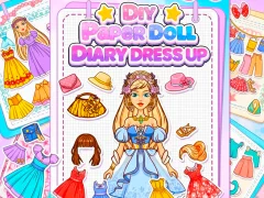 Hra Diy Paper Doll Diary Dress Up online