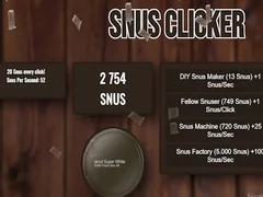 Hra SNUS Clicker online