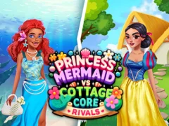 Hra Princess Cottage Core vs Mermaid Core Rivals online
